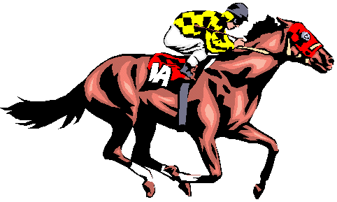 Horse racing clipart free clipart images 2