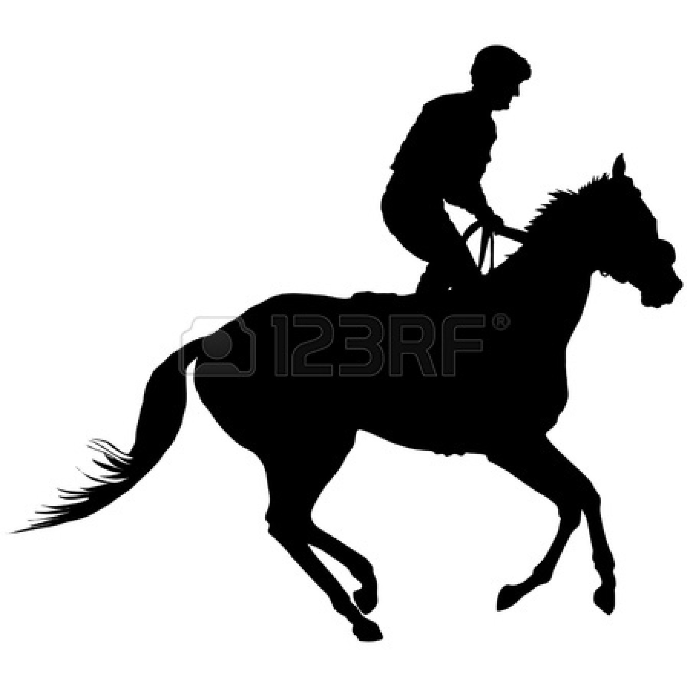 Horse racing gallop race clipart cliparts for you