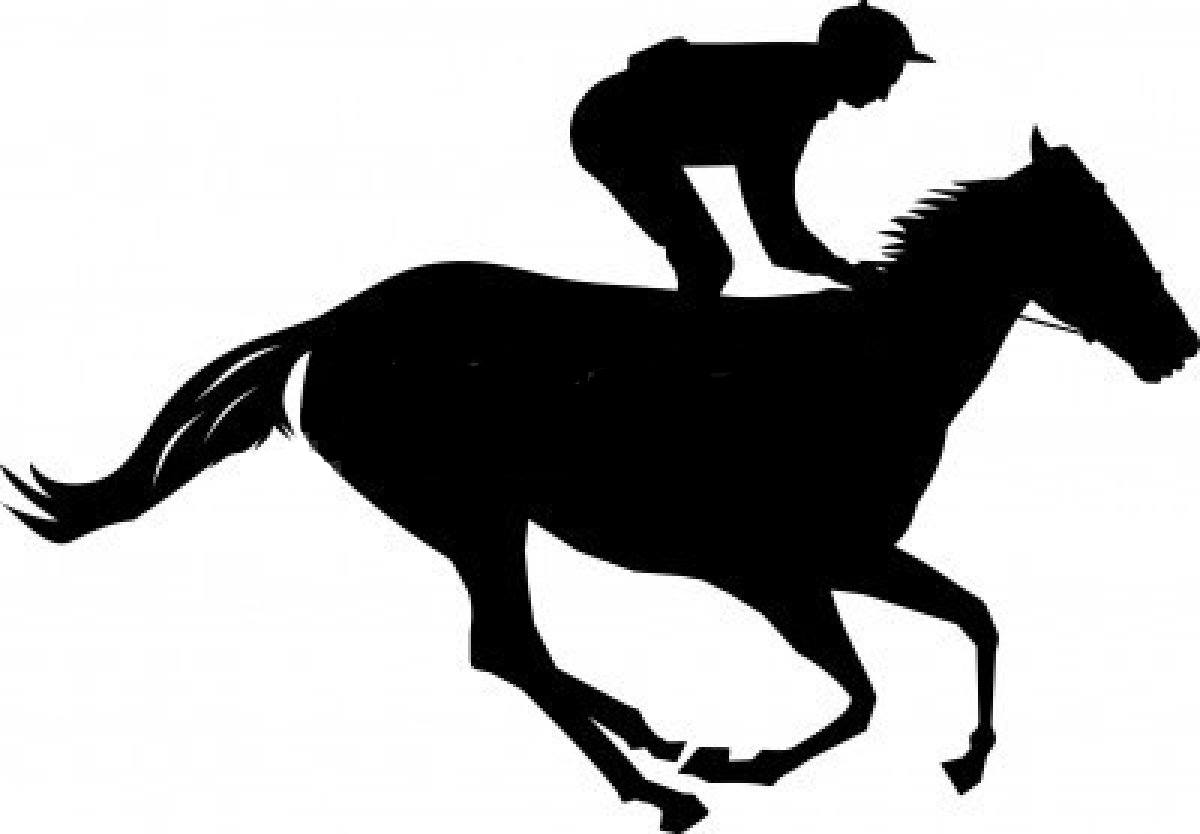 Horse racing horse race clip art