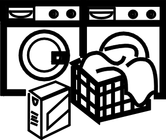 Laundry a perfect world clip art household