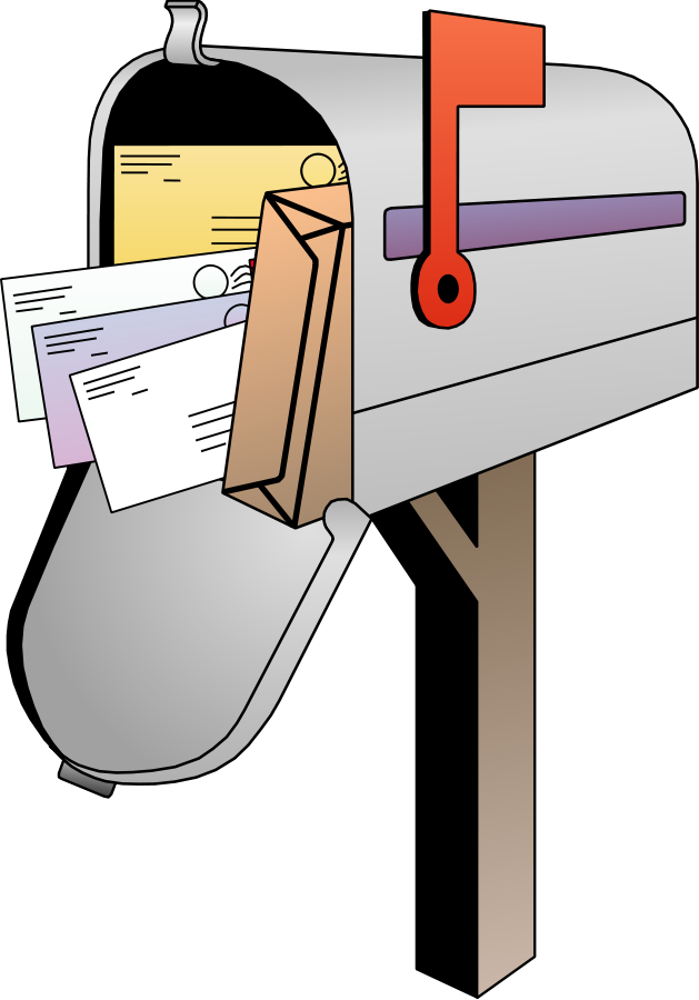 Mailbox mail clipart free clipart images