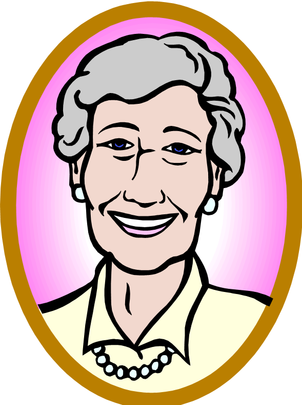 Old woman clip art free clipart