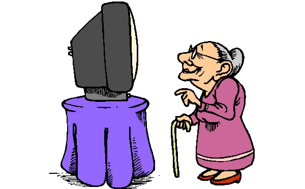 Old woman old lady clip art