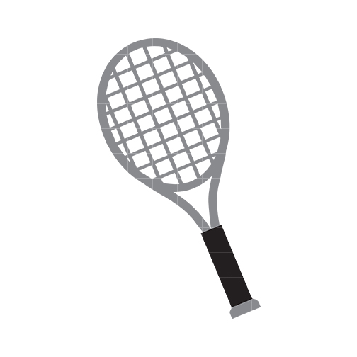 Tennis racket black and white clipart cliparthut free clipart