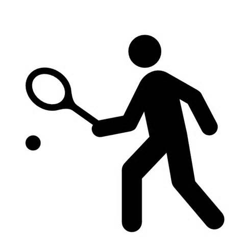 Tennis racket clip art at vector clip art image 1