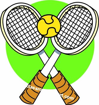 Tennis racket clipart free clipart images
