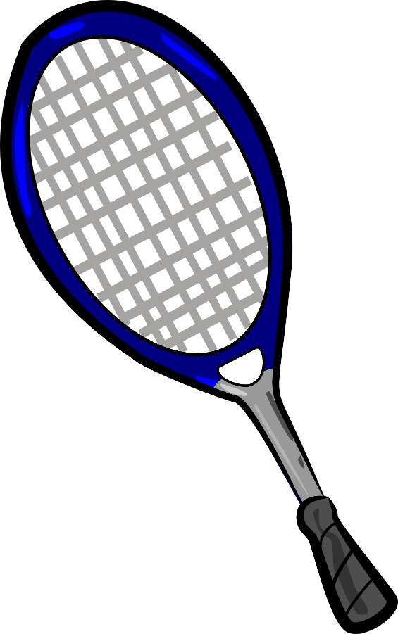 Tennis racket hockey stick clip art