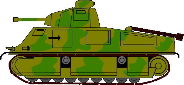 Military army vehicle clip art