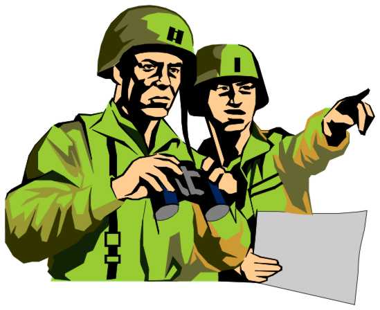 Military clip art gallery 2