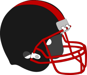 Clipart football helmet black and white free 2