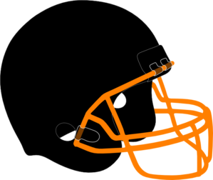Clipart football helmet black and white free