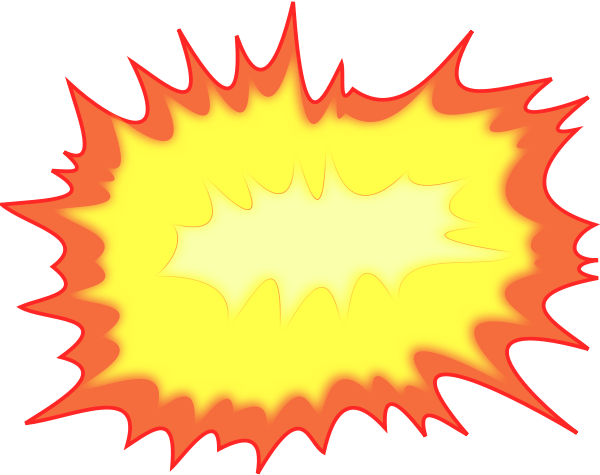 Explosion clipart free clipart images