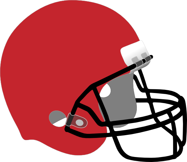 Football helmet front free clipart images