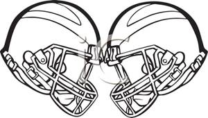 Football helmet pencil drawing free clipart images
