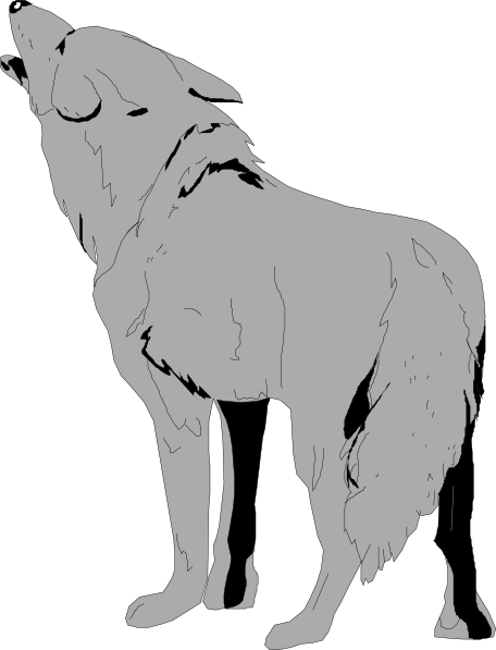Free coyote clipart