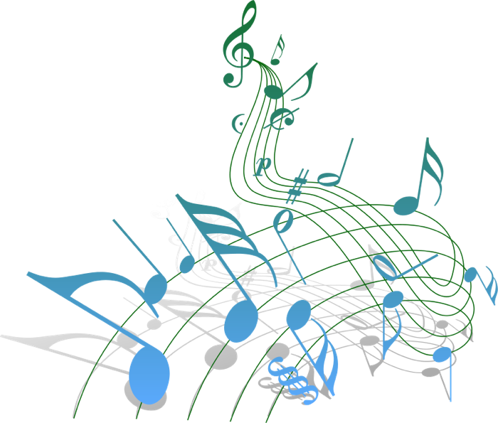 Musical free music note clipart 2