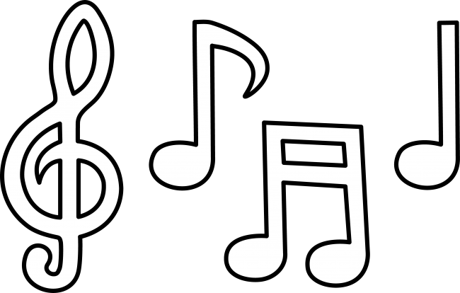 Musical music note clipart