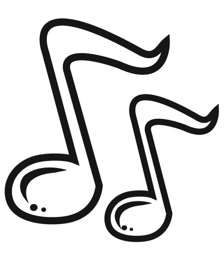 Musical music notes clipart free clipart images 3