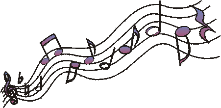Musical music notes symbols clip art free clipart images