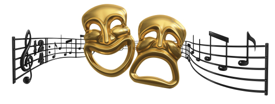 Musical theater clipart