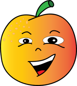 Peach clipart clipart for you