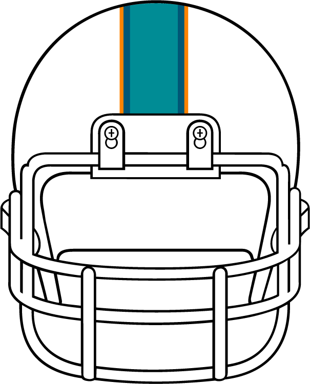 Photos of football helmet outline front view front clipart