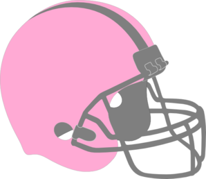 Pink football helmet clip art at clker vector clip art