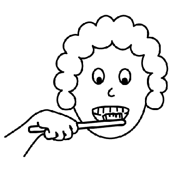 Brush teeth how many times a day do you brush your teeth co clip art