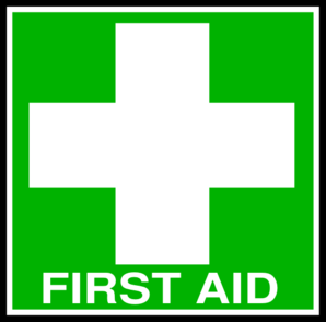 Free printable first aid kit signs clipart