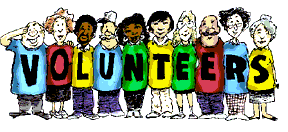 Volunteer lineup clipart for you