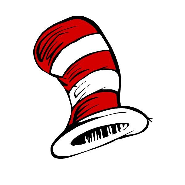 Come meet cat in the hat clipart