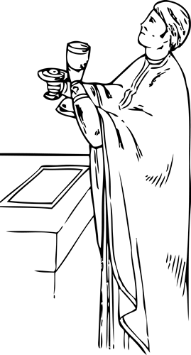 Priest line drawing resources teacher resources department of clip art