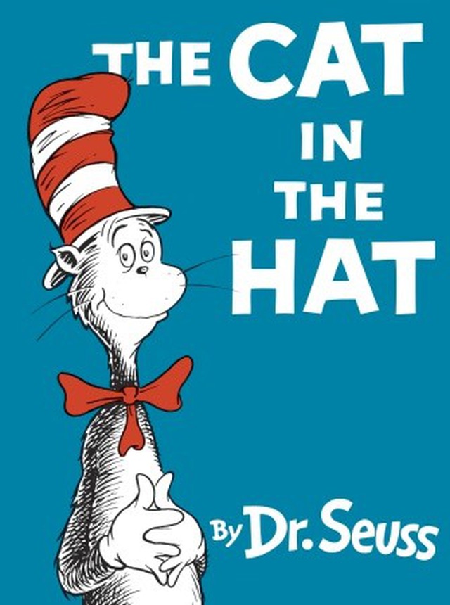 The cat in the hat beginning reader by dr seuss clipart