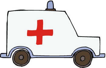Ambulance replaceable clipart for your hospital boards 2