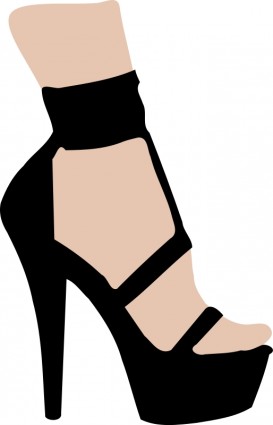 High heel silhouette free vector for free download about free clipart