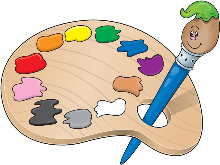 Paint clipart for kids free clipart images