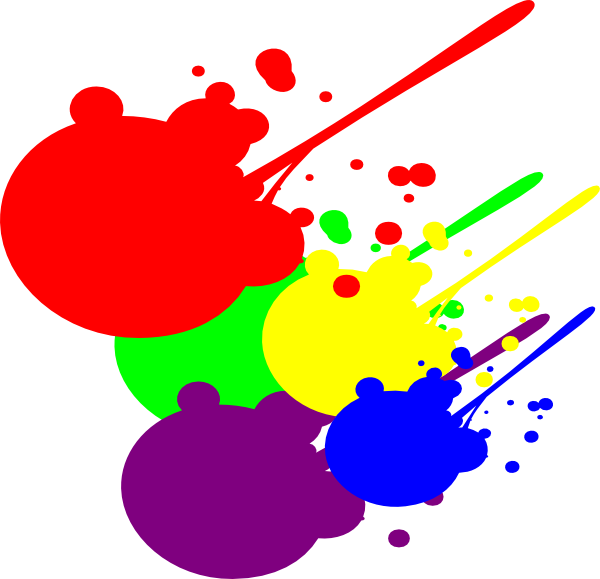 Paint splatter clip art at clker vector clip art