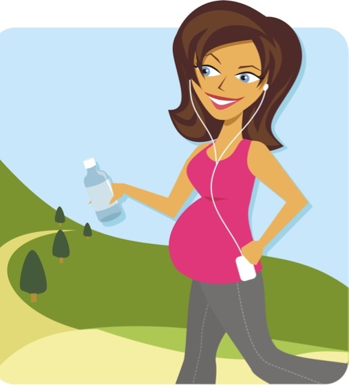 Pregnancy pictures of pregnant mother co clip art