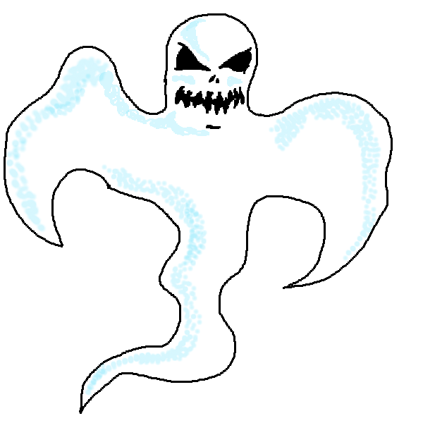 Scary ghosts clip art free danaspdc top
