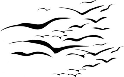 Bird silhouette a black bird clip art danaspab top
