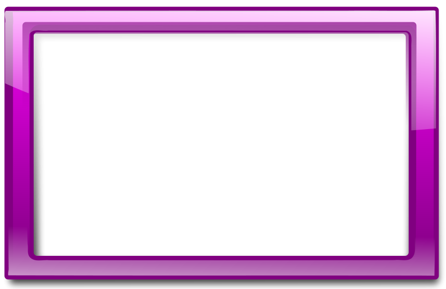 Glossy transparent purple frames clipart vector clip art