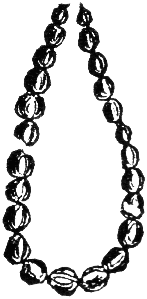 Jewelry clip art bead necklace clipart clipart kid