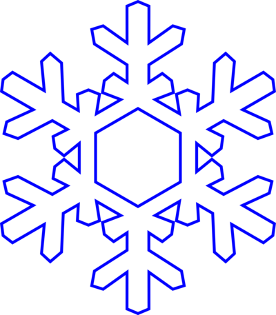 Snowflake clipart transparent background free