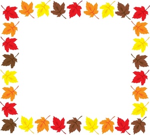 Fall border fall leaves border clipart free clipart images