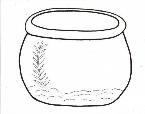 Fish bowl blank fishbowl clip art colorine net