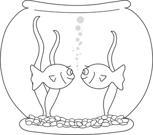 Fish bowl fishbowl clipart image goldfish in a fishbowl