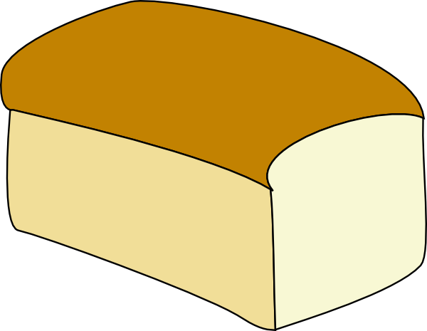 Loaf of bread clip art at clker vector clip art
