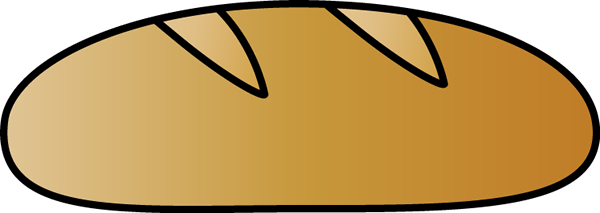 Loaf of bread clipart etc image 8