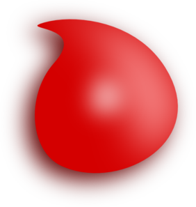 Blood drop drop of blood clip art at clker vector clip art