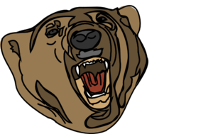 Grizzly bear clip art for grizzly vector art design database on vector magz